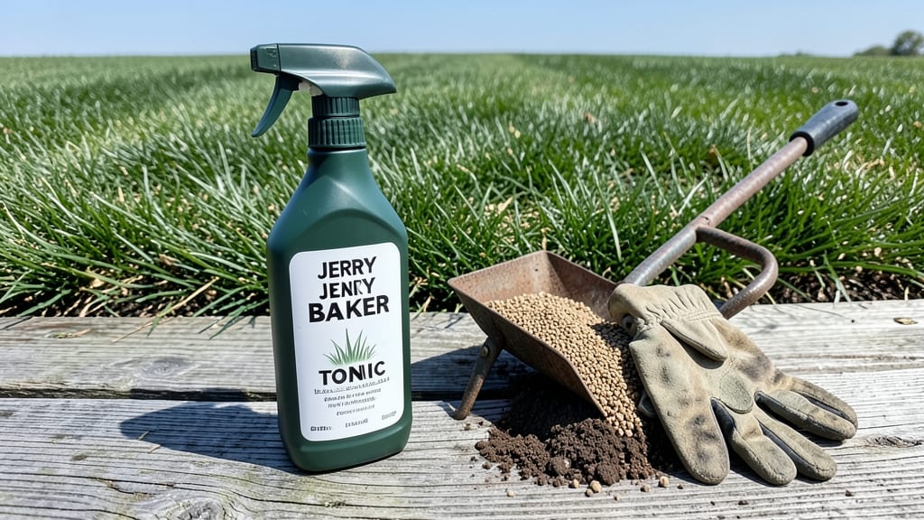 Jerry Baker's Lawn Tonic: Revitalizes Dull Grass in 48 Hours