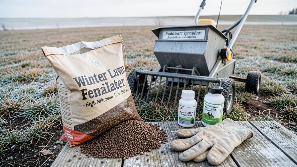 Winter Lawn Fertilizer and Weed Killer: Targeted Turf Revival for Frozen Ground