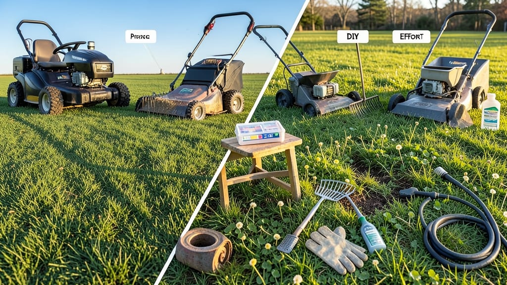 Professional vs DIY Lawn Care: Cost-Saving Secrets for Stunning Results