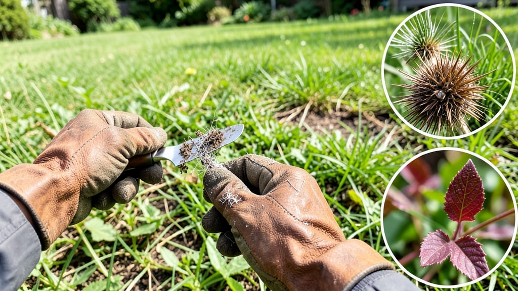 Sticky Weeds in Lawn: Boiling Water Spot Treatment for Fast Removal