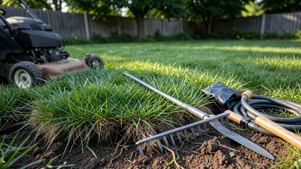 Remove Grass Lawn Machine: Boiling Water Spot Treatment for Stubborn Weed Roots